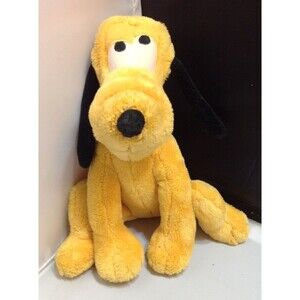 Disney Pluto Dog 8" Plush Stuffed Animal Mickey Mouse Friend Disney Store